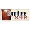 Signmission FURNITURE SALE BANNER SIGN store wood signs sofa chairs kitchen set table B-Furniture Sale - alternate 1